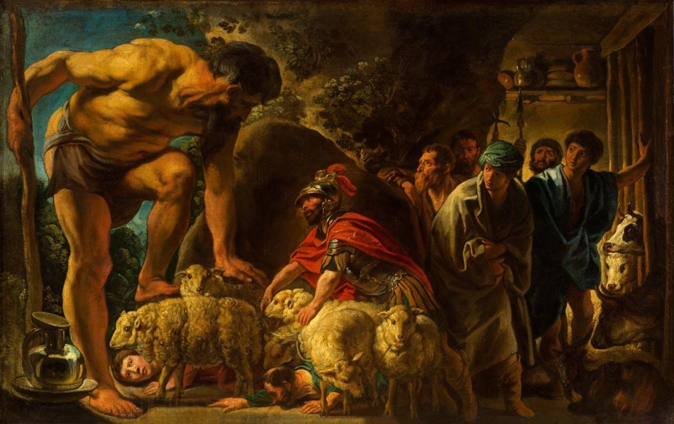 Якоб Йорданс «Одиссей в пещере Полифема». Около 1635 г. ГМИИ им. А.С. Пушкина.