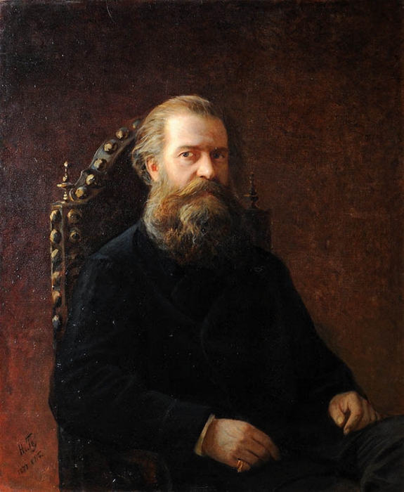 Н.Н. Ге «Портрет П. А. Кочубея 1873 г. холст, масло. Псковская картинная галерея.