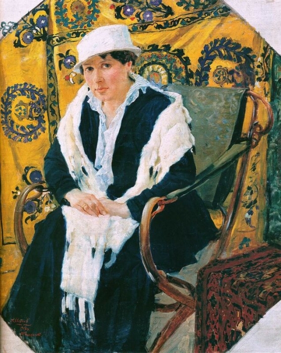 Исупов А.В. Портрет жены художника. 1918 год
