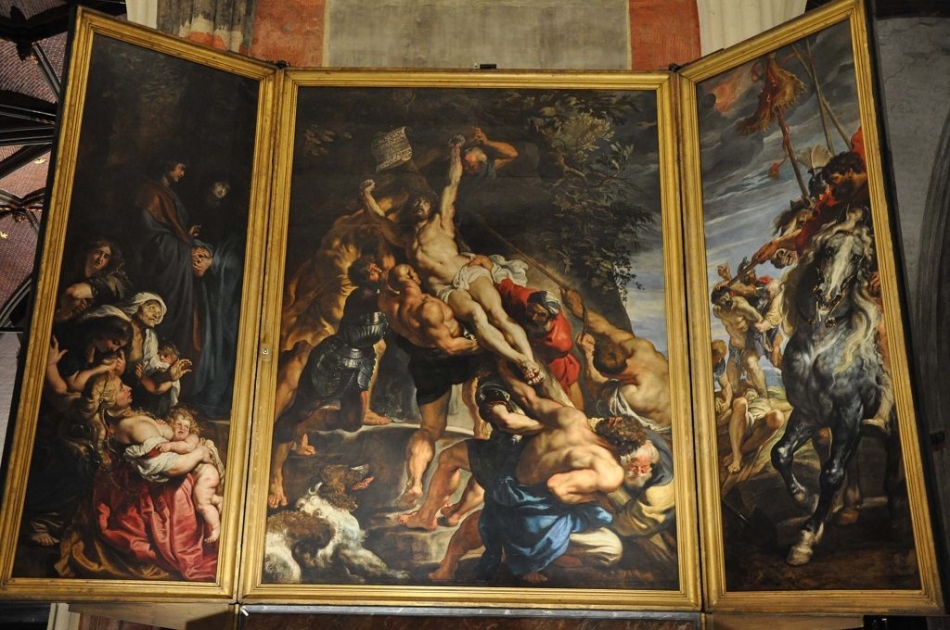 П.П. Рубенс. Снятие со креста. 1612—1614 гг. Собор Богоматери. Антверпен.